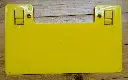 Solar Fence Warning Sign Board Back View.webp